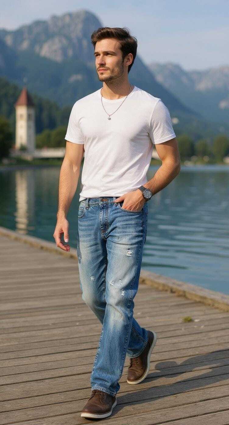 AI Transformed Mens Jeans