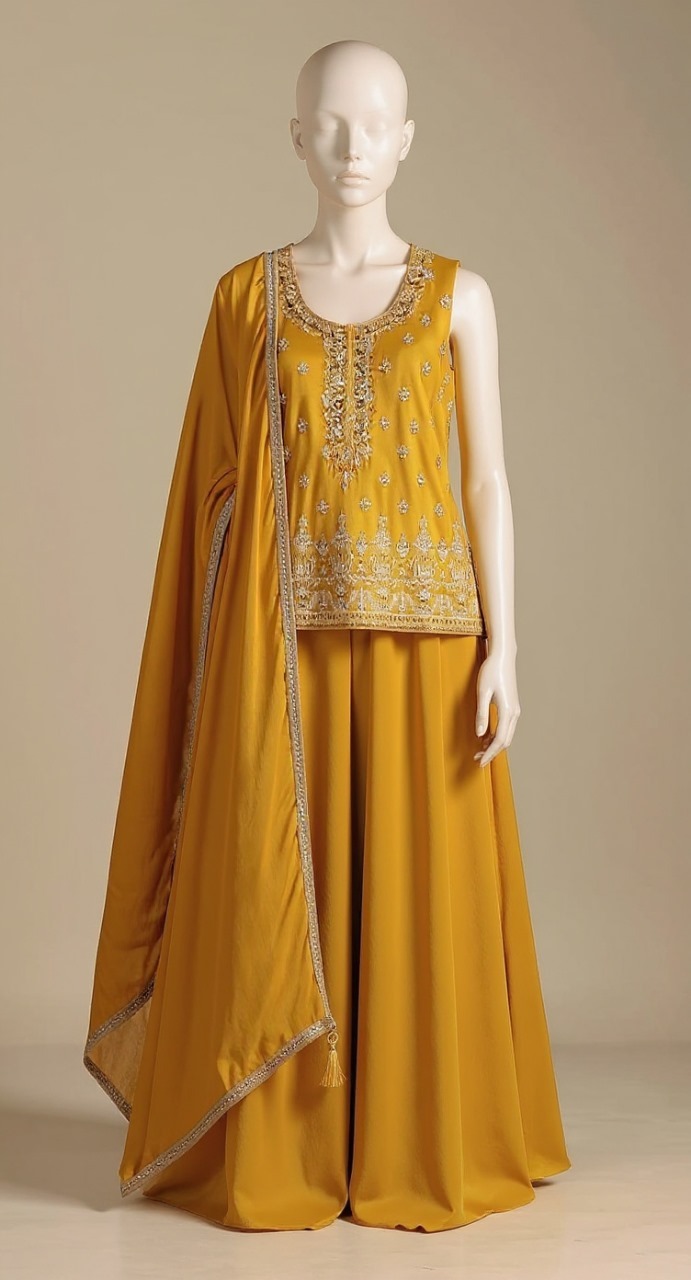 Raw Kurta Palazzo Image
