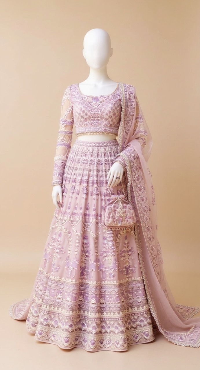 Raw Lehenga Image